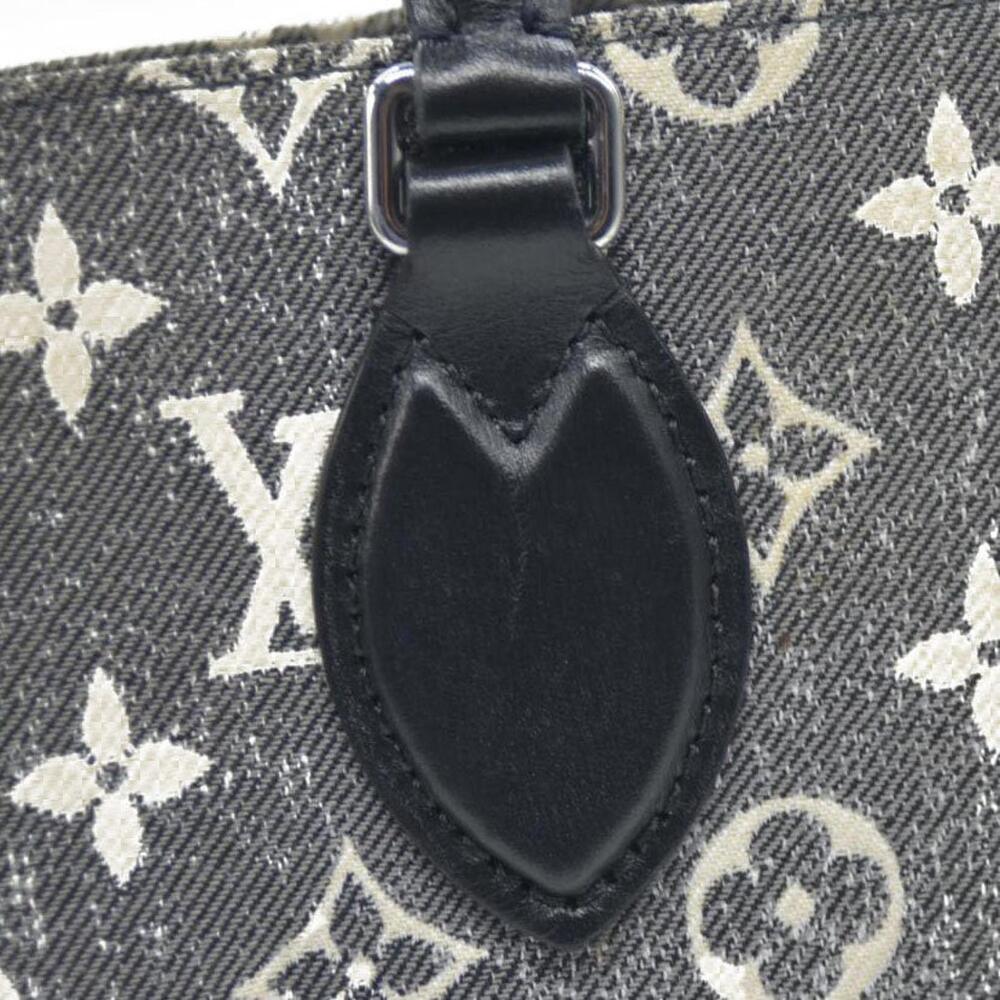 Louis Vuitton Monogram Jacquard Denim Onthego MM Black - Picture 14 of 15